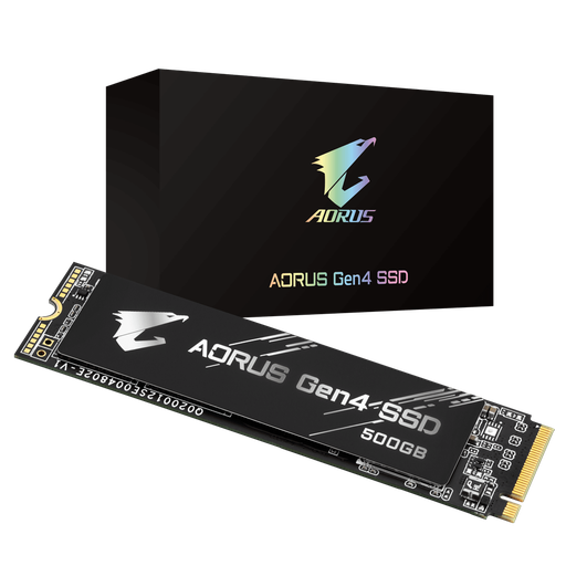 [AORUSGEN4-SSD] Disco duro AORUS Gen4 SSD 500GB M.2 GP-AG4500G