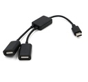 Cable Adaptador OTG Type-C Hub Usb 2 En 1 Usb 3.1l
