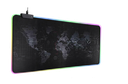 MousePad Gamer RGB World Map 90x40cm